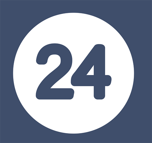 ２４時間営業の画像
